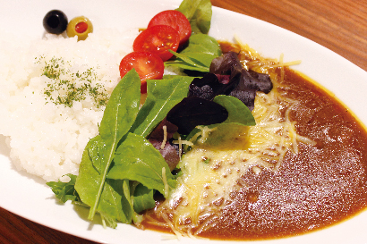 小豆島オリーブ園の野菜チーズカレー