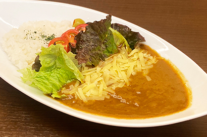 小豆島オリーブ園の野菜チーズカレー